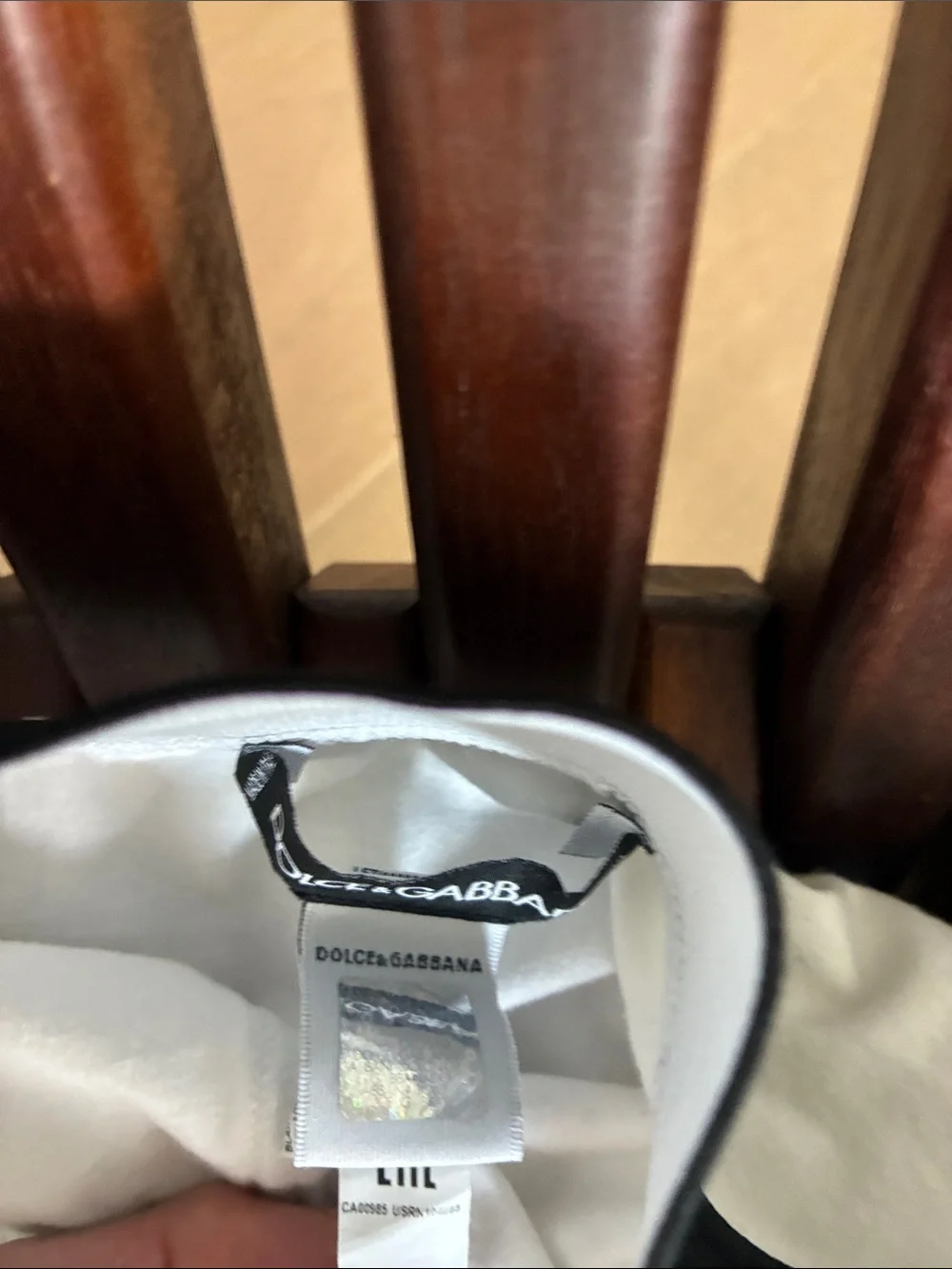 Dolce & Gabbana White Briefs with Black Logo Waistband